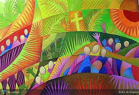 Palm Sunday Abstract Palm Sunday Easter Arts And Crafts Easter Art