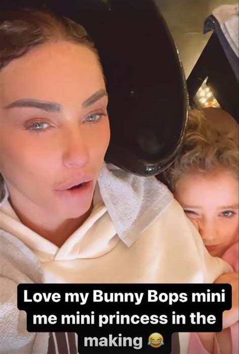 Katie Price Brands Daughter Bunny A Mini Me As They Take Joint Trip To The Salon Irish