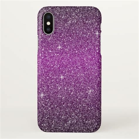 Save 20 Off Purple Glitter Effect Iphone X Case Case Plus