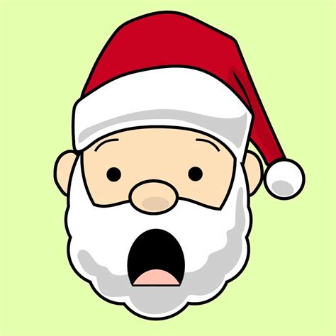 Free And Cute Santa Face Clipart For Your Holiday Decorations Santa