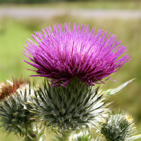 Scotch Thistle Lawn Weeds