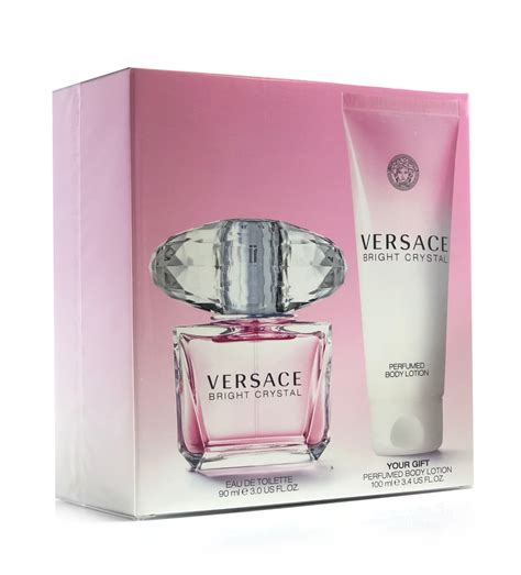 Versace Bright Crystal 2pcs T Set 90ml Edt Spray Women