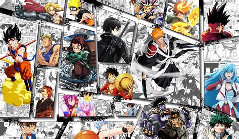 Artstation Anime Characters Crossover Collage