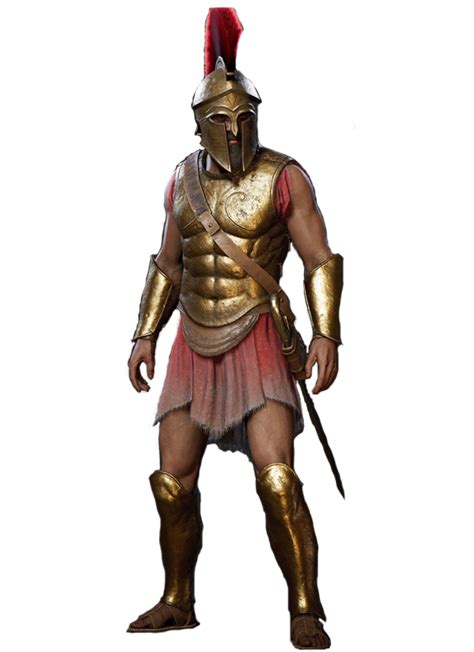 Leonidas Greek Warrior Assassins Creed Odyssey Greek Mythology Art