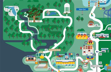 Legoland Florida Map 2016 On Behance
