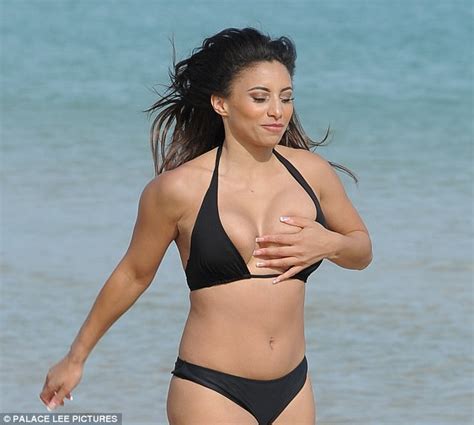 Kayleigh Morris Strips To Skimpy Bikini In Tenerife Daily Mail Online