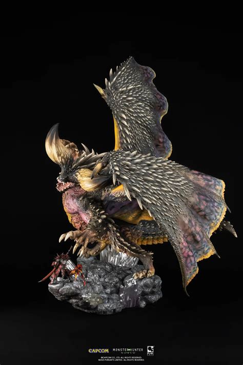 Pure Arts Nergigante Moster Hunter World 126 Statue By Pure Arts