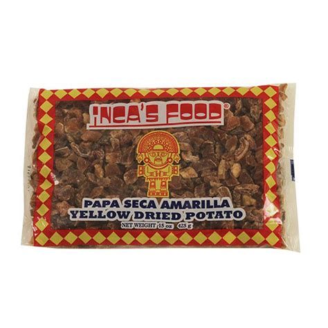 Incas Food Papa Seca Amarilla Yellow Dried Potatoes 15oz Unimarket