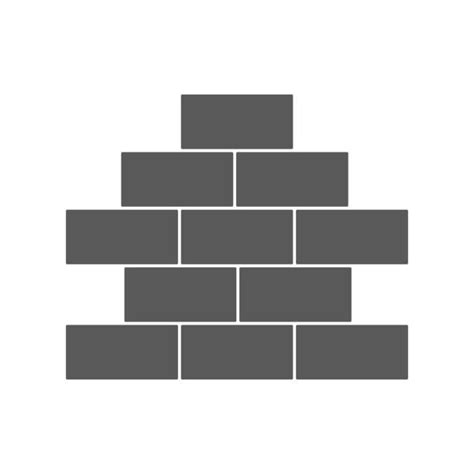 Mason Building Red Brick Wall Illustrations Royalty Free Vector