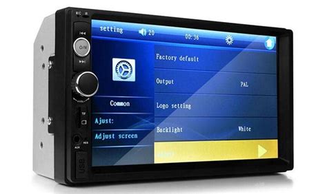 7 Inch Double Din Touch Screen Car Stereo Receiver The Connection Team