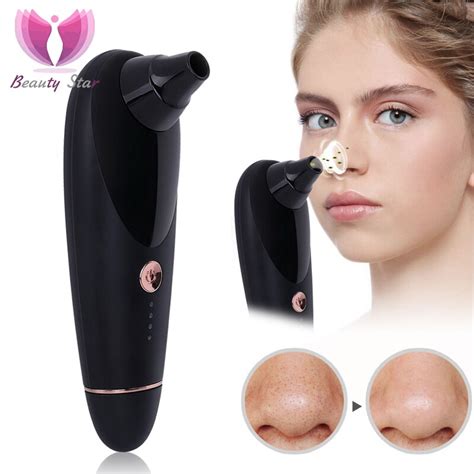 Beauty Star Vacuum Pore Blackhead Remover Vibration Heating Massager