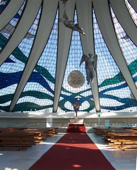 Brasilia Df Cathedral By Oscar Niemeyer Catedral De Brasília