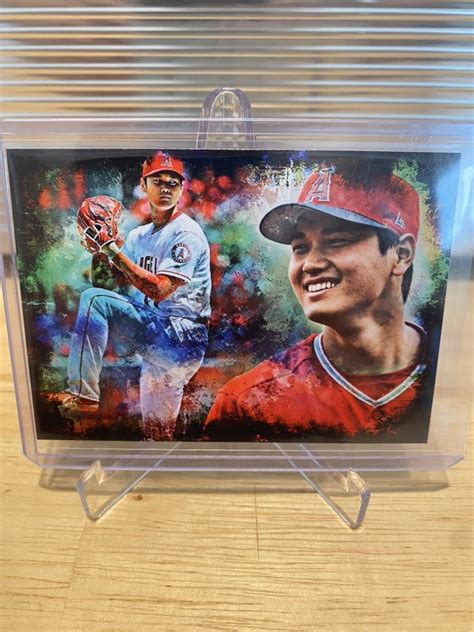 Yahooオークション 大谷翔平 Los Angeles Angels Shohei Ohtani Art