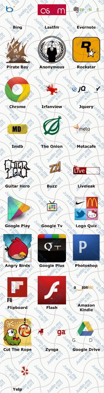 Web Ultimate Logo Quiz Answers