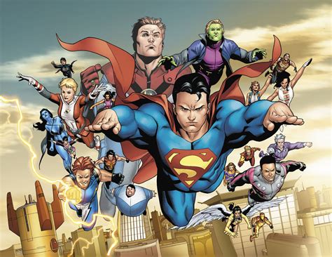 Comics Legion Of Super Heroes Wallpaper