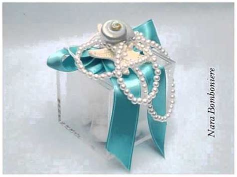 Segnaposto narin color tiffany : Bomboniere di mare.wmv - YouTube