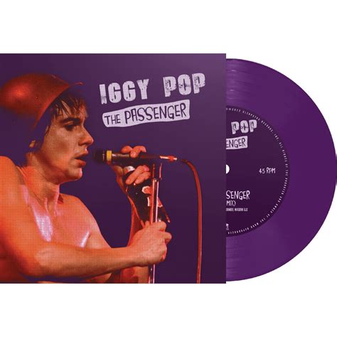 Iggy Pop The Passenger Purple 7″ Vinyl Cleopatra Records Store