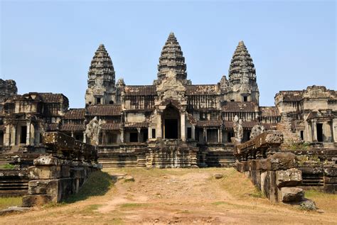 Angkor Wat Cambodia Illustration Ancient History Encyclopedia