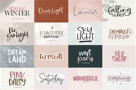 Trendy Bundle Of 50 Fonts And 100 Design Elements Only 12 Mightydeals