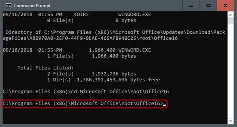 Open a command prompt window in any folder. How (and Why) to Start Microsoft Word from the Command Prompt