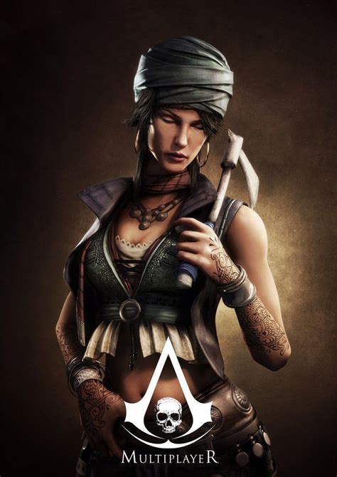 Mary Read Pirate Good Quality Assassins Creed 4 Black Flag