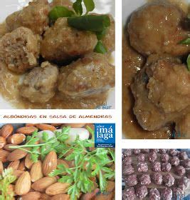 Receta de ajoblanco malagueño fácil. La cocina malagueña-Alsurdelsur: Albóndigas de carne en ...