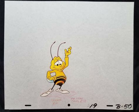 The Honey Nut Cheerios Bee Cute Original Production Cel Drawing B 50