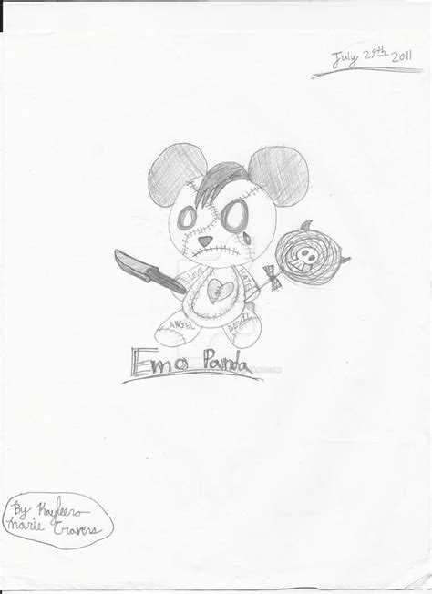 Emo Panda By Sasunarulover99 On Deviantart