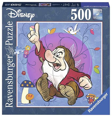 Jigsaw Puzzle Disney Grumpy 500 Piece Square Ravensburger