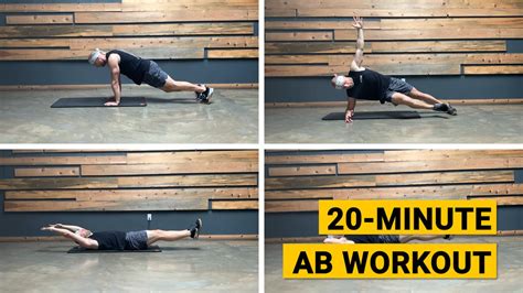 20 Minute Ab Workout 5 Exercises To Build Core Strength