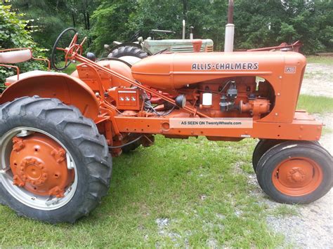 Restored Allis Chalmers Wd Tractor