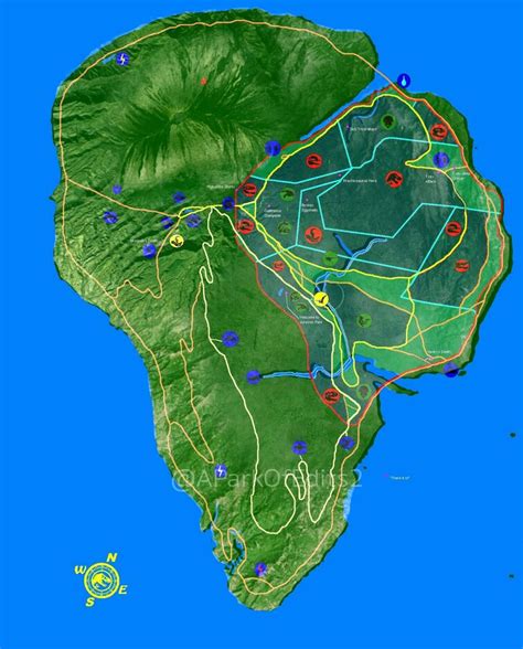Edit Realistic Isla Nublar Map Fandom