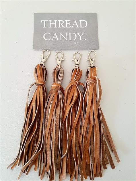 Leather Tassels Thread Candy