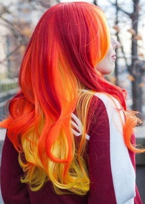 29 Hair Dyes Awesome Ideas For Girls Chicraze Bright Hair Colors