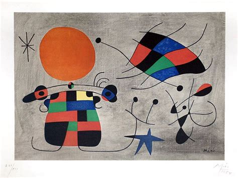 Während des spanischen bürgerkriegs hatte er von 1936 bis 1939 im pariser exil gelebt. Miro Litografía Acuarela | Tintes / ink prints | Pinterest ...
