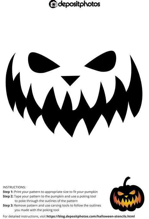 Printable Pumpkin Carving Patterns Jack Skellington Halloweencostumes