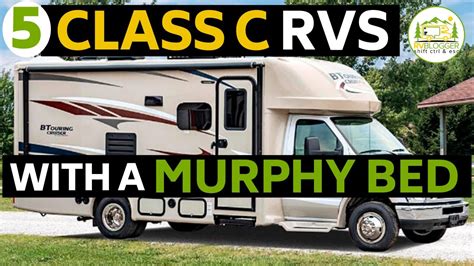 5 Class C Rvs Under 25 Feet With A Murphy Bed Youtube