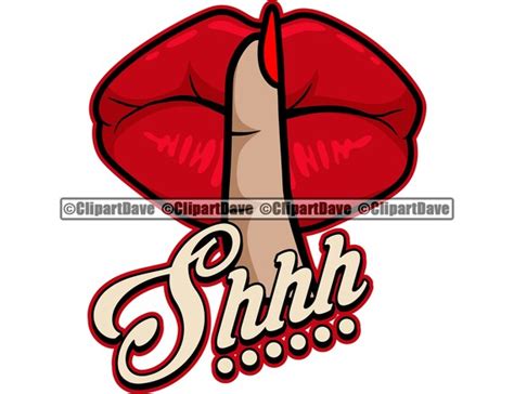 Sexy Lips Shh Finger Fingernail Svg Design Mouth Drip Hand Etsy