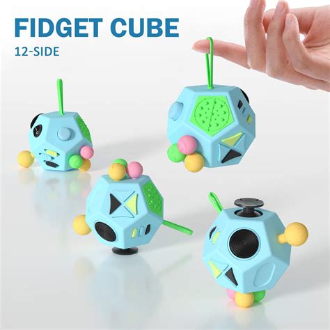Buy Fidget Dodecagon 12 Side Fidget Cube Relieves Stress And Anxiety