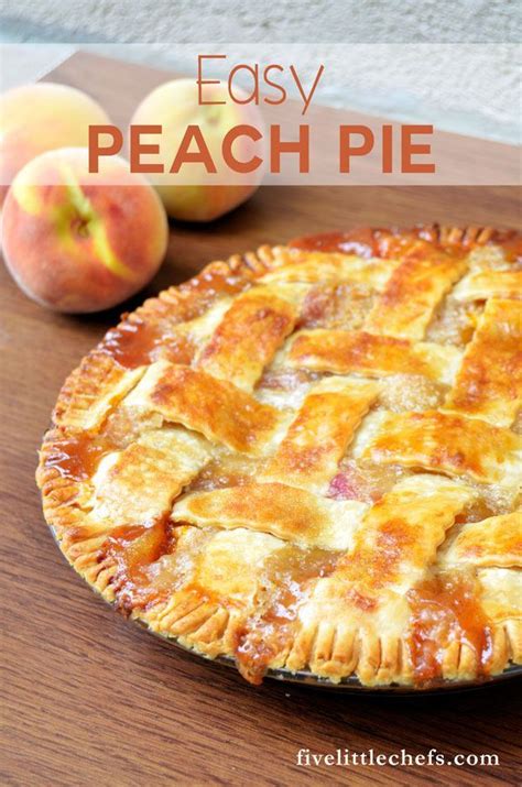 Easy Peach Pie | Recipe | Easy peach pie, Peach pie recipes, Peach recipe