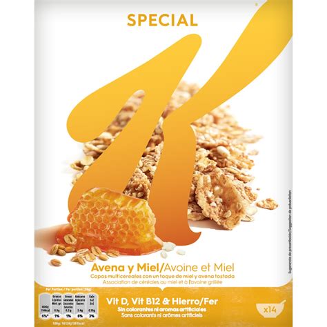 Comprar Cereales De Desayuno De Avena Y Miel Paquete 420 G · Kelloggs