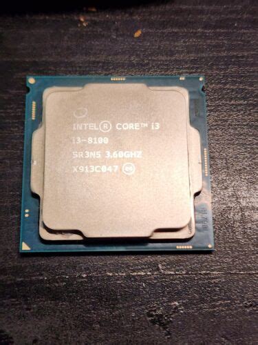 Intel 8th Gen Core I3 8100 Sr3n5 360ghz 6mb 4 Core Lga 1151 Desktop