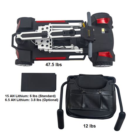 Golden Buzzaround Carryon Fold Flat Scooter Model Gb120 Advanced