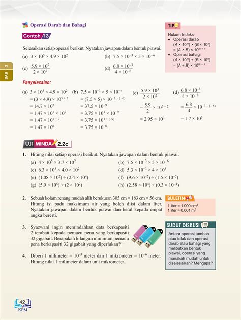 Jawapan Buku Teks Matematik Tingkatan 2