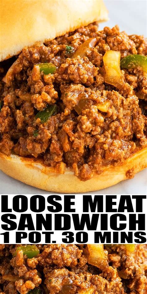 Just a here are some ideas for what to prepare: LOOSE MEAT SANDWICH RECIPE- The best classic, quick and easy Tavern sandwich or Maid Rite ...