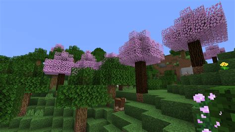 Cherry Blossom Minecraft Texture Elegance 16x Cherry Blossom Themed