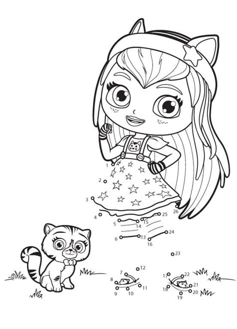 Cute Pets Little Charmers Coloring Page