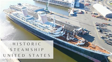 Ss United States American Ocean Liner Historic Transatlantic Ship