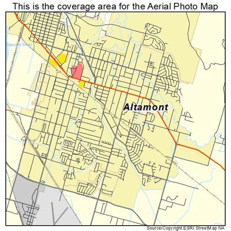 Aerial Photography Map Of Altamont Or Oregon