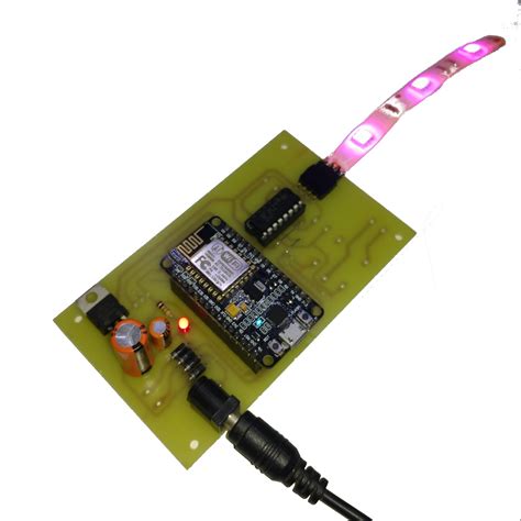 Iot Esp8266 Based Mood Lamp Rgb Color Controller Electronics